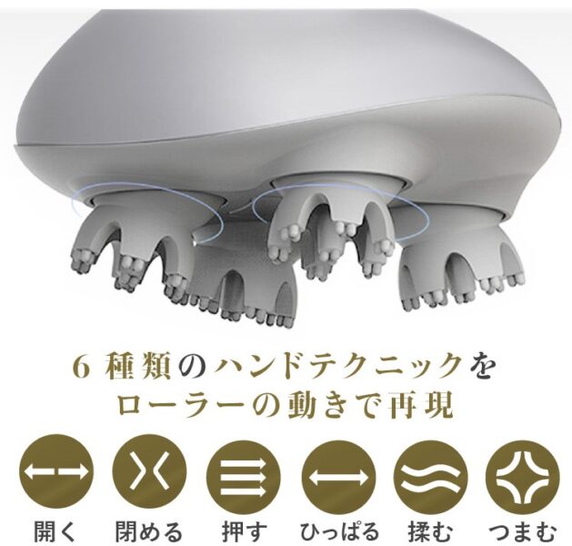 ヘットスパ用ブラシと説明